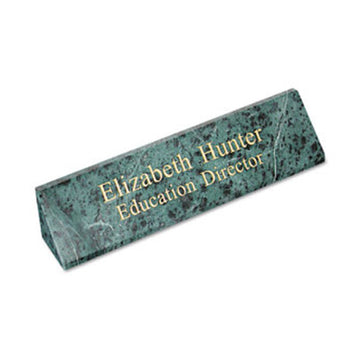 Nameplate Marble 