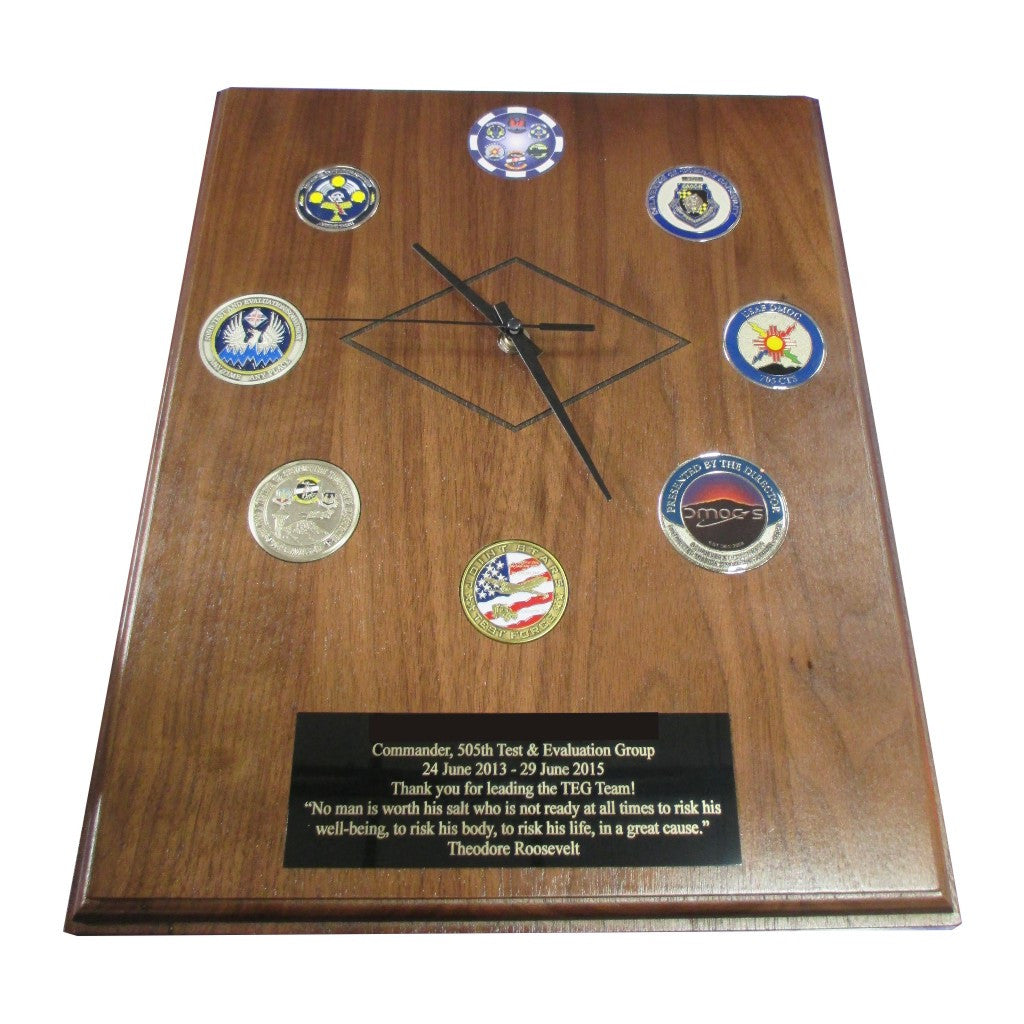CLOCK PLAQUES - 0