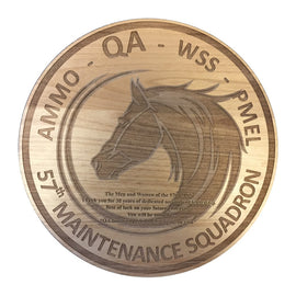 SQUADRON PATCH PLAQUE - 0