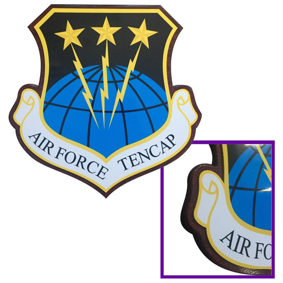 WOOD PLAQUE W/FULL COLOR DECAL