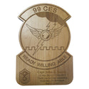 SQUADRON PATCH PLAQUE