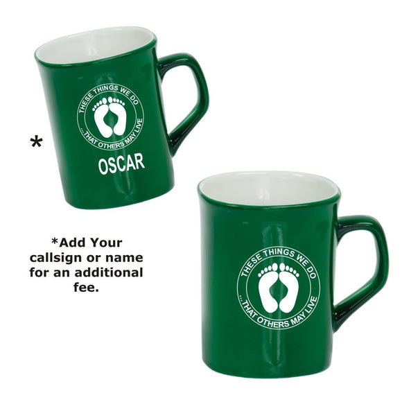CSAR GREEN COFFEE MUG