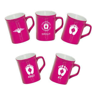 PINK COFFEE MUG