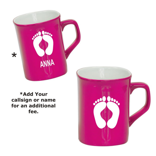 PINK COFFEE MUG