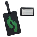 GREEN FEET LUGGAGE TAG-3