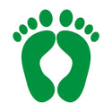 GREEN FEET ZAPS/DECALS