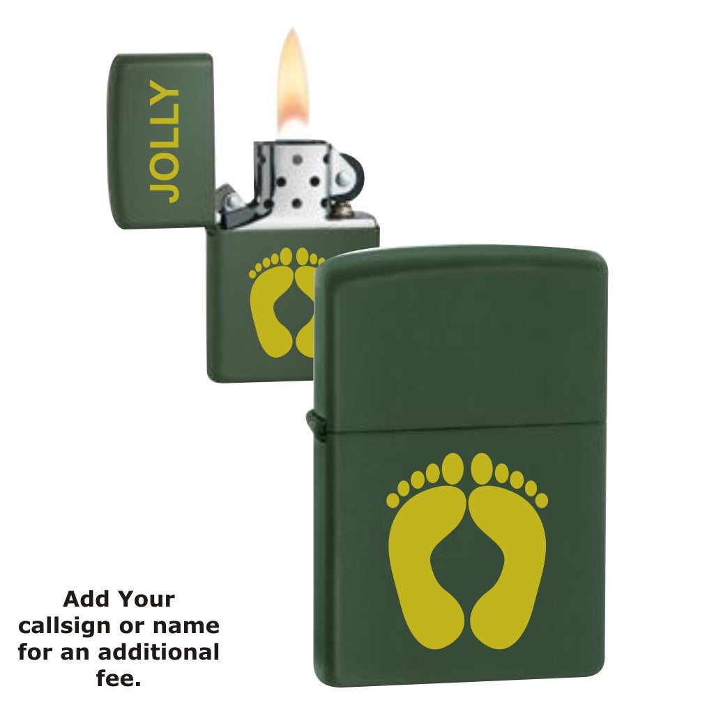 GREEN ZIPPO