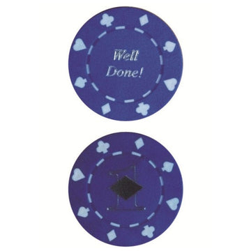 1st SGT POKER CHIP (BLUE)