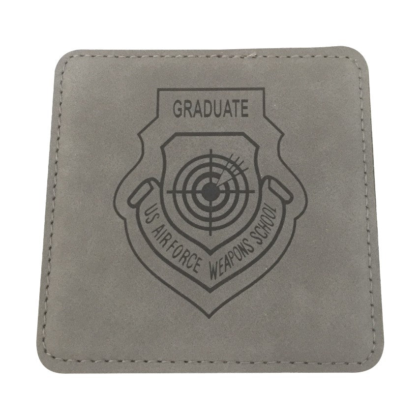 Buy gray WPS LEATHERETTE COASTER SET