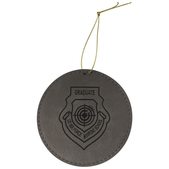 WPS LEATHERETTE ORNAMENTS