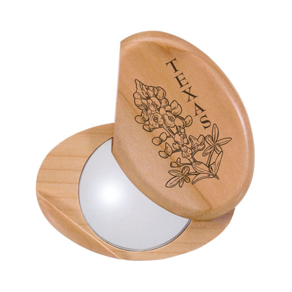 Maple Wood Mirror 
